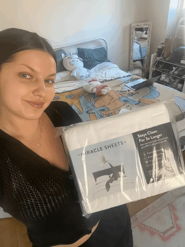 Miracle Sheets customer Review Carla T.