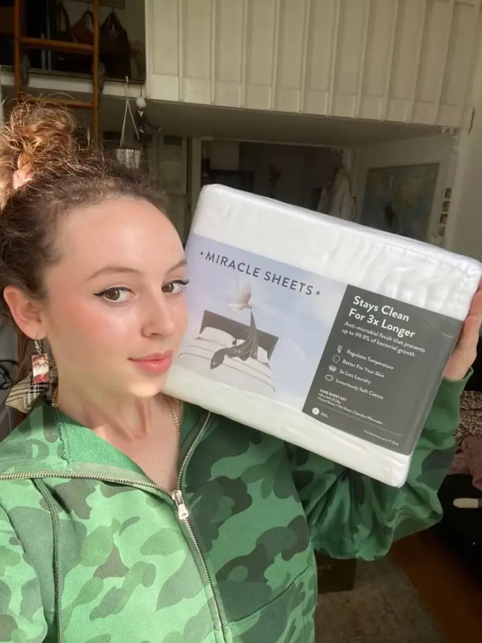 Miracle Sheets customer Review Livy